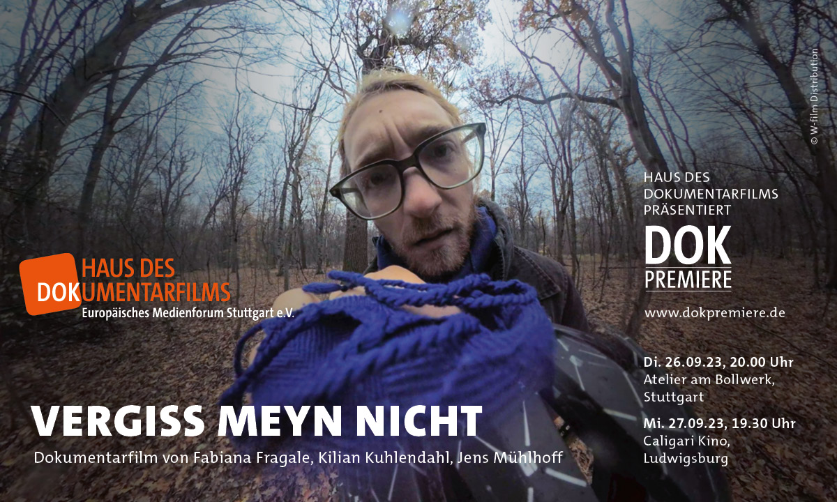 Hauptvisual DOK Premiere Vergiss Meyn Nicht