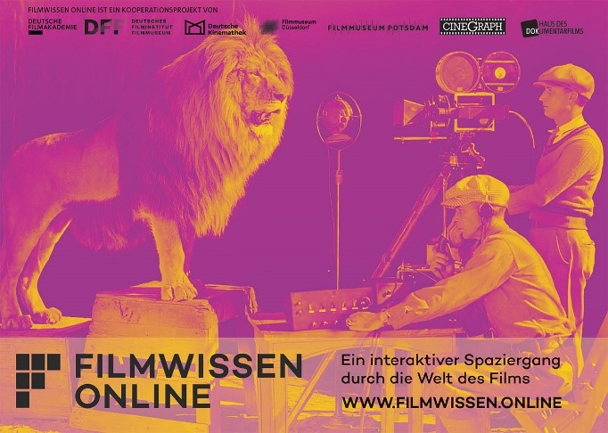 Hauptvisual Filmwissen.online (Deutsche Filmakademie)